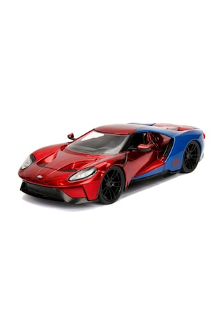 Jada Marvel Örümcek Adam Figürü 2017 Ve Ford Gt Model Araç Nhr Çok Renkli