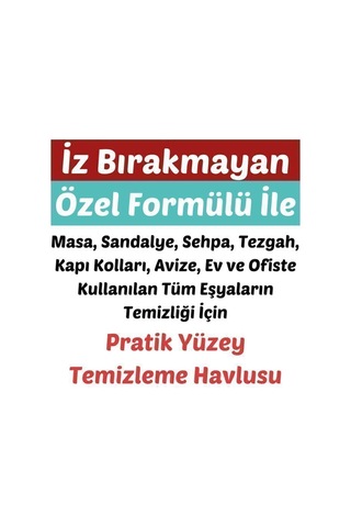 Easy Clean Yüzey Temizlik Havlusu 2x102 204 Yaprak Diğer