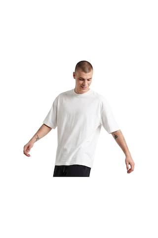 Sportive Corin Oversize Erkek Beyaz Günlük Stil T-shirt 26ye0016-kbyz