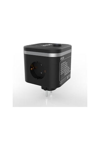Inca Ipw-47sy 3port 2x Usb+2x Type-c Led Tuşlu Duvar Priz-siyah Isıya Karşı Dayanıklı Kaliteli Malzeme Çocuk Koruma Özelliği Usb Giriş 220v-250v Güç Max. 3680 W