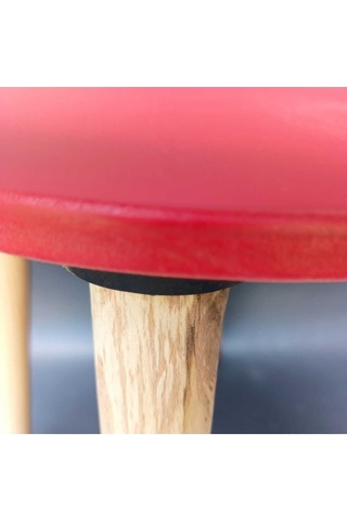 Na Neşeli Ahşap Ahşap Çocuk Taburesi. Çocuk Sandalyesi. Çalışma Masası .renkli Çocuk Odası Sehpa Çiçeklik Ev Dekoru Kırmızı