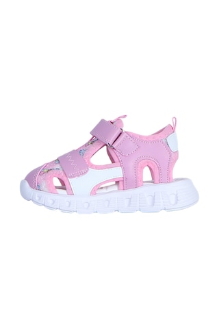 Şiringenç Şirin Genç Şg10 Pembe Işıklı Kız Çocuk Sandalet Pembe