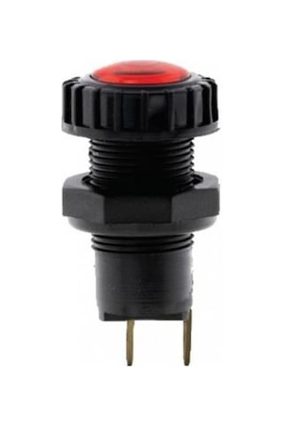Göz Lambası Kırmızı 53 Ampulsüz 16 Mm