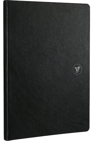 Victoria Journals Croco Zipperfolder Noktalı Organizer - Defter Altın 14.8x21cm