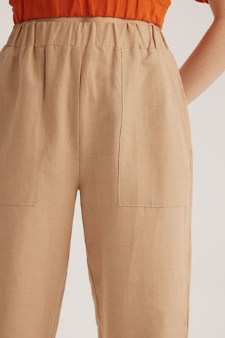 Stella Pulvis Bej Keten Karışımlı Jogger Pantolon Bej