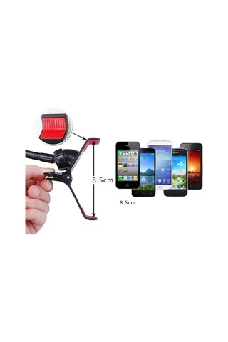 İsgstore Akrobat Telefon Tutucu Oynar Başlıklı Siyah Kutusuz