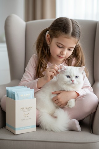 Kedi & Köpek Göz & Kulak Hijyen Bakım Seti Mr.kann
