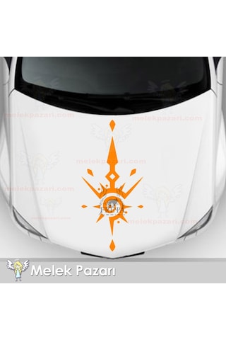 Tribal Kaput, Gövde Oto Sticker, Araba Stickerı