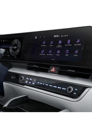 Kia Sportage 2022-2025 Klima Kontrol Paneli 9h Nano Ekran Koruyucu