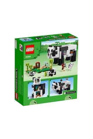 LEGO® Minecraft 21245 Panda Panda Barınağı 553 Parça