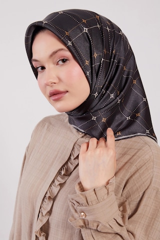 Levidor Kristal Eşarp Yıldız Desen Siyah Levidor Kristal Eşarp Yıldız Desen Siyah
