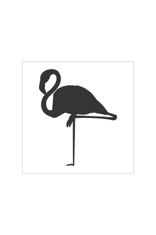 Filamingo Folyo Sticker 40cm Uzunluk Karışık Renkli