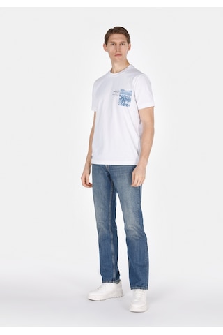 Colin's Colins Regular Fit Yuvarlak Yaka Düz Erkek Beyaz Kısa Kol Tişört Cl1074224 Q1.v1 Wht Beyaz