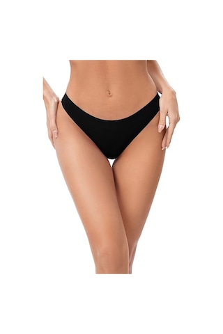 5'li Kadın Tanga İz Yapmaz Lazer Kesim String Ağ Dikişsiz 001
