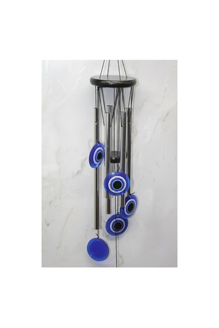 5 Adet Metal Rüzgar Çanı 75 Cm Boyunda Metal Tasarım Bahçe Balkon Dekoru Ve Ev Aksesuarı, Wind Chime