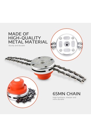 Swazer Canavar Başlık Zincir Uçlu Bıçkı. Benzinli Motorlu Tırpan