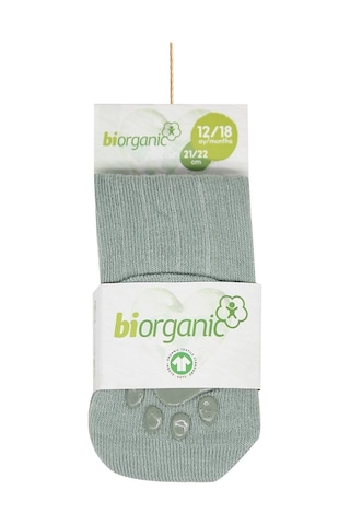 Bibaby Biorganic Kaymaz Derby Külotlu Çorap 68394 Nil