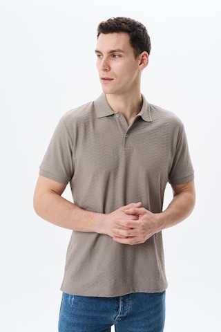 Arma Erkek Basic Regular Fit Jakarlı Süprem Polo Yaka Tişört Y29374356402 Gri-bej G8 Gri