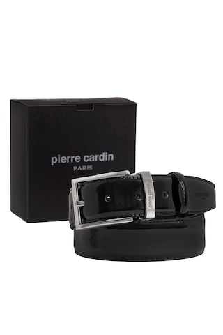 Pierre Cardin Rugan Deri Erkek Kemer Pc2209 Siyah