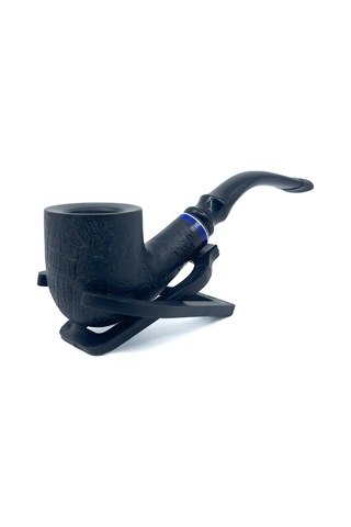 Dapper Bent Billiard Briar Gül Kökü 9 Mm Filtreli El Yapımı Pipo - 2638