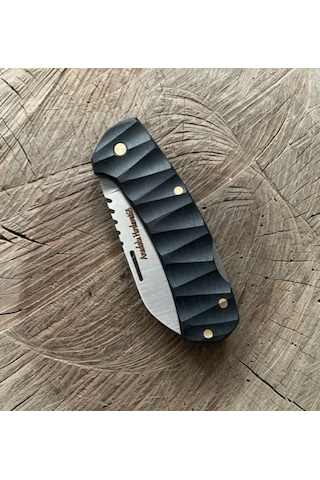 Dmr 4116 Klipsli Cep Çakısı Kamp Çakısı Avcı Kampçı Bıçagı Cep Bıçak 20cm Siyah