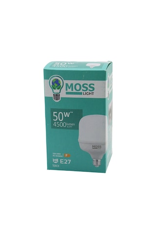 50w Torch Led Ampul Plastik E27 4500lumen L175 5000 Saat Ömür Ip20 185-265v Ac Ms-3099 Standart