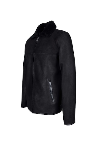 Tamer Tanca Erkek Hakiki Deri Siyah Deri Mont 1000 2011 Erk Derımont Sk24/25 Sıyah Kurk Siyah