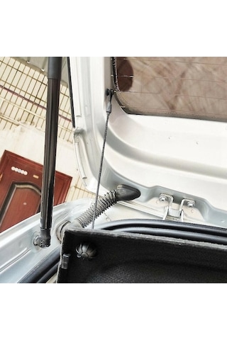 Pazly 2 Adet Golf Mk5 Mk6 Bagaj Rafı Kayışı - Siyah Abs, 32cm 2004-2013