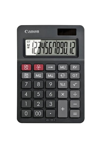 Canon AS-120 II 12 Hane Masaüstü Hesap Makinesi