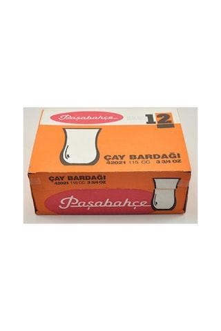 Paşabahçe 42021 Üsküdar 12 Adet Çay Bardak 120 Cc Şeffaf