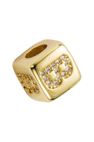 İngilizce Mektup Boncuk Bilezik Pirinç Mikro Kakma Çift Kırmızı Dize Çekme Dıy Bilezik Takı, Stil: B Çok Renkli