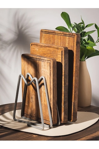 İlwi Kesme Tahtaları İçin Stand Tutucu 370718896 Gri