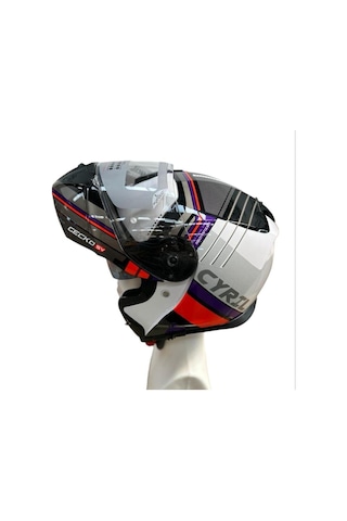 Cyrıl Kask Fu403sv Gecko Sv Epıc B7 Gloss Pearl Mavi L