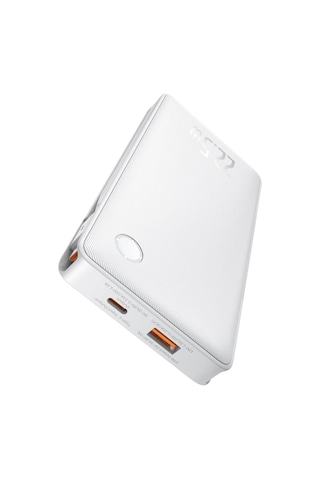 Baseus Airpow Lite Power Bank 10000 Mah 22.5w Entegre Type-c Ve Lightning Kablolu - Siyah Beyaz