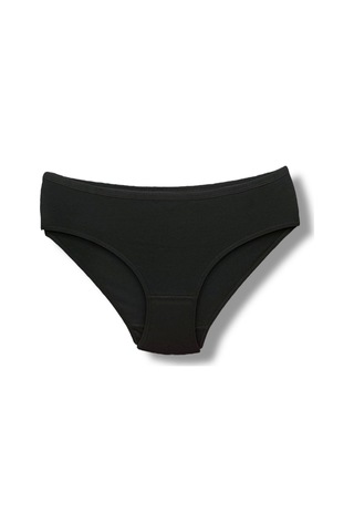 Erdenay Tekstil Yüksek Kalite Penye Kadın Bikini Külot 6'lı Siyah