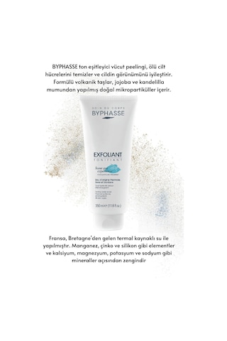 Byphasse Doğal Volkanik Tanecikli Canlandırıcı Vücut Peeling 350 ML
