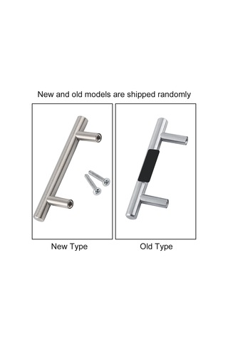 Xiyyadms Polipli Paslanmaz Çelik Dolap Kolu, 10mm Çap, 100-350mm Uzunluk Seçenekleri, 2 Vidalı Tek Adet Diğer