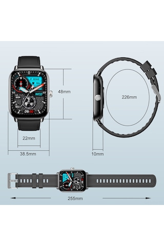 Teltree Dafit Bluetooth 5.3 Akıllı Saat (İthalatçı Garantili)