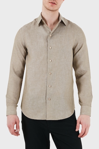 Emporio Armani Erkek Gömlek Em000099 Te10157 O1002 Haki