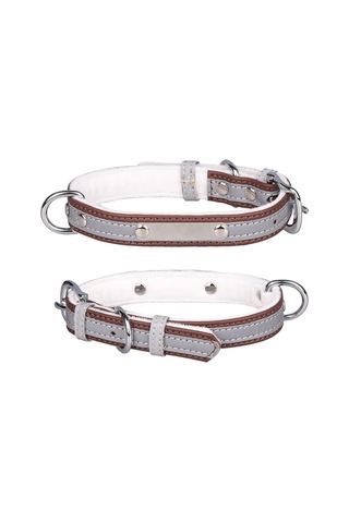 Cl181k Pet Yumuşak Yansıtmalı Tasma For M Velvet Bottom Red Kırmızı For M Velvet Bottom Blue Mavi For M Velvet Bottom Black Siyah For M Velvet Bottom Brown Kahverengi Sarı