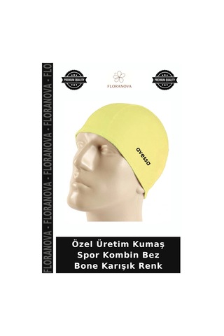 Floranova Özel Üretim Kumaş Spor Kombin Bez Bone Karışık Renk Çok Renkli