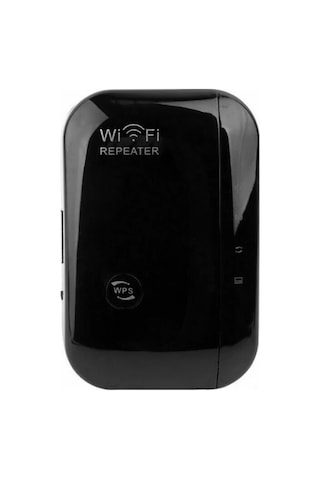 Maiyame Siyah 300mbps Wifi Genişletici: 2.4ghz Ağ Kapasitesi Artırıcı, 802.11n Destekli, Wps İle Kolay Kurulum