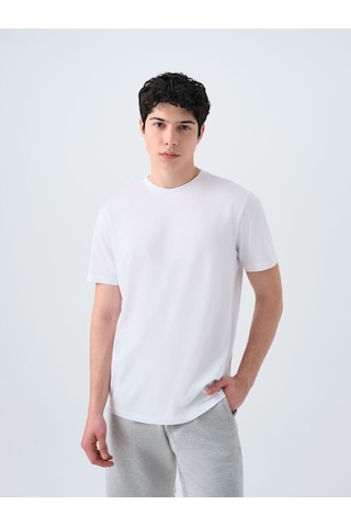 LOFT Regular Fit Erkek Tshirt K.kol Lf2034994 Q1.v1 Beyaz
