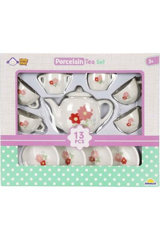 Ch1501 Porselen Çay Takımı 13 Parça -sun Pembe