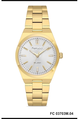 Ferrucci Kadın Kol Saati Fc 03703m.04 F728 Altın