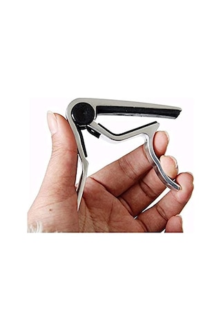 Alice A007D-C Gitar Kapo Klasik Mandal Tipi Krom Kelepçe