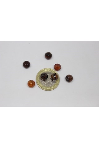 Yasam Tohumu Akik Taşı Dizi 8 MM 390 Mavi