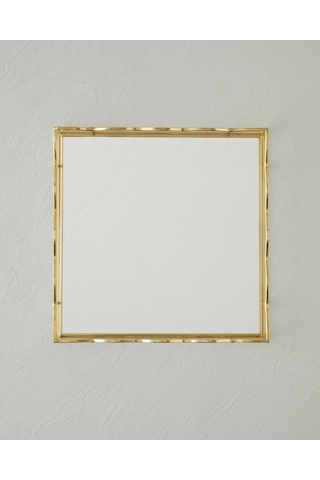 English Home Mensa Cam Dekoratif Tepsi 23,8x23x3,8 Cm Gold