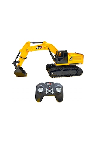 Uzaktan Kumandalı Full Fonksiyon Hareketli Excavator 2.4ghz Iş Makinesi Ekskavatör Çok Renkli