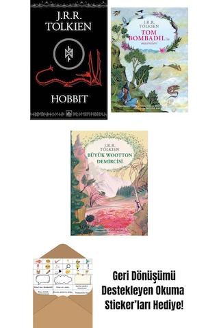 Hobbit Siyah Kapak + Tom Bombadil İn Maceraları Özel Ciltli Baskı + Büyük Wootton Demircisi Özel Ciltli Baskı